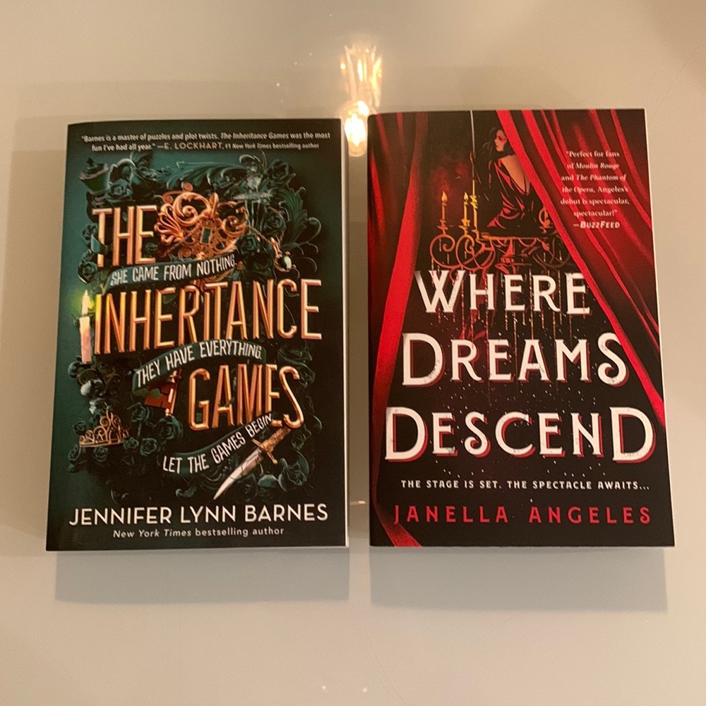 YA Novels - Both are first books of series